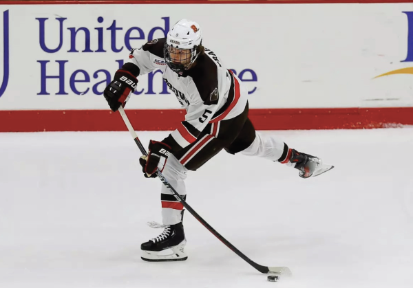 Before attending Brown, Traggio ’20 spent two years playing in the Alberta Junior Hockey League.